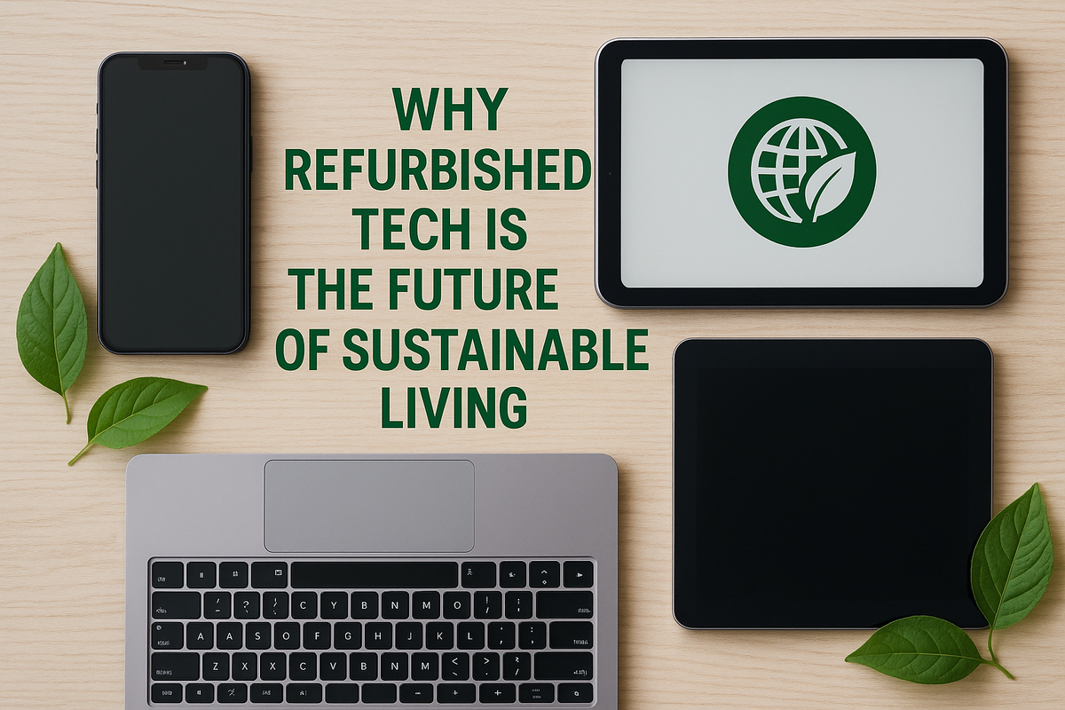 Why Refurbished Tech Is the Future of Sustainable Living in 2025