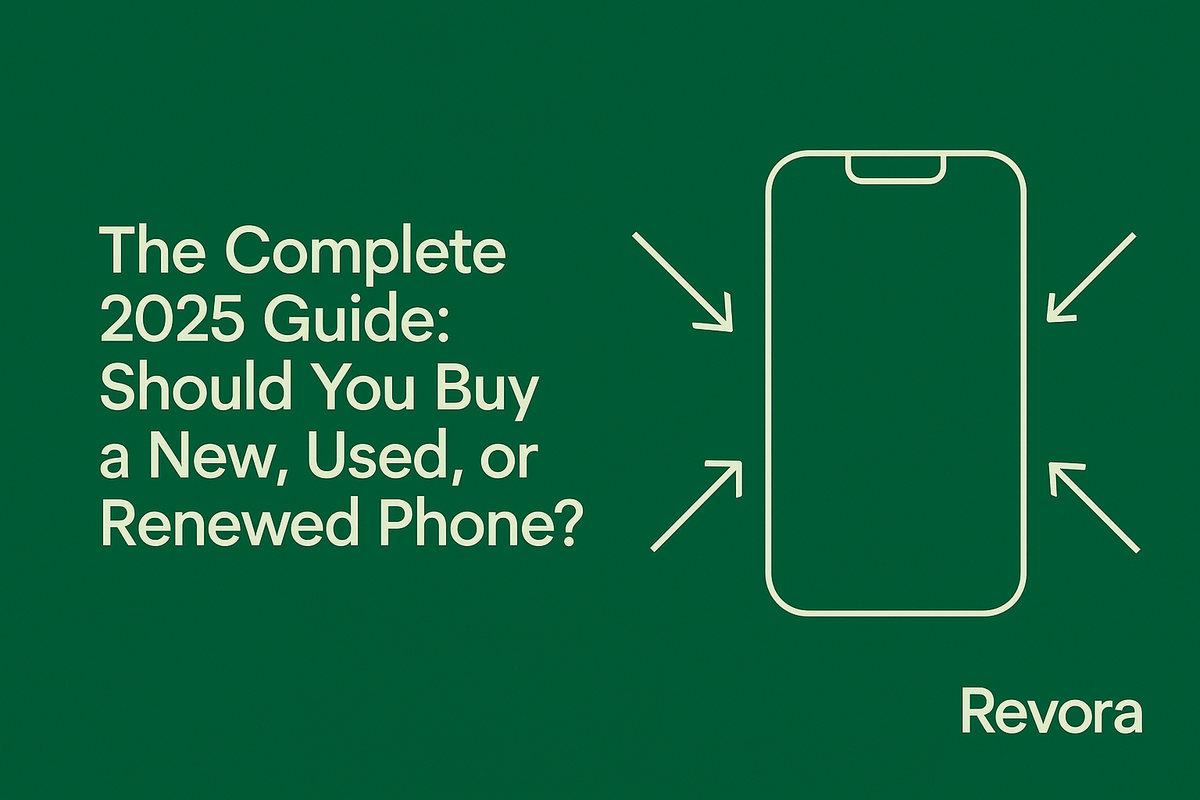 The Complete 2025 Guide: Should You Buy a New, Used, or Renewed Phone?