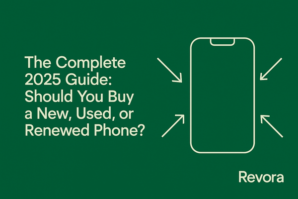 The Complete 2025 Guide: Should You Buy a New, Used, or Renewed Phone?