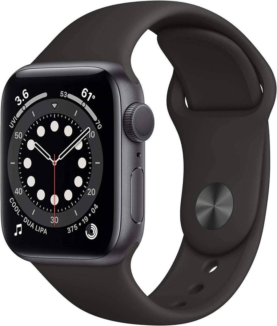 Watch Series 6 Aluminum | GPS Only, No Cellular — Space Gray / 40mm / Fair — Certified Refurbished